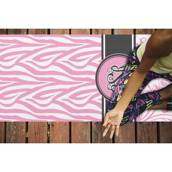 Zebra & Floral Yoga Mats - LIFESTYLE