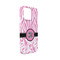 Zebra & Floral iPhone 13 Mini Case - Angle