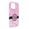 Zebra & Floral iPhone 13 Pro Max Case -  Angle