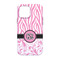 Zebra & Floral iPhone 13 Pro Tough Case - Back