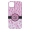 Zebra & Floral iPhone 14 Plus Case - Back