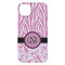 Zebra & Floral iPhone 14 Pro Max Case - Back