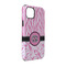 Zebra & Floral iPhone 14 Tough Case - Angle