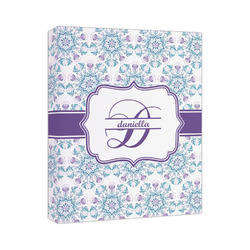 Mandala Floral Canvas Print - 11x14 (Personalized)