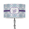 Mandala Floral 12" Drum Lamp Shade - Poly-film (Personalized)