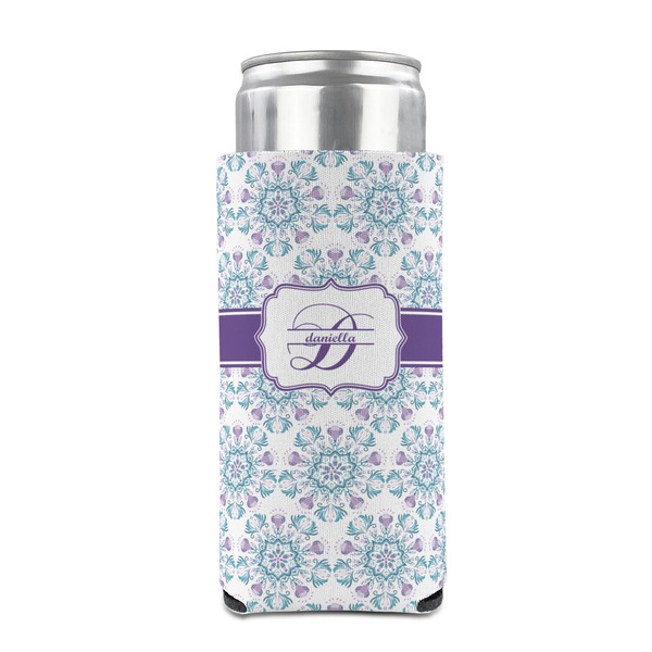 Mandala Floral 12oz Tall Can Sleeve - FRONT (on can)