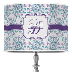 Mandala Floral Drum Lamp Shade (Personalized)