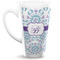 Mandala Floral 16 Oz Latte Mug - Front