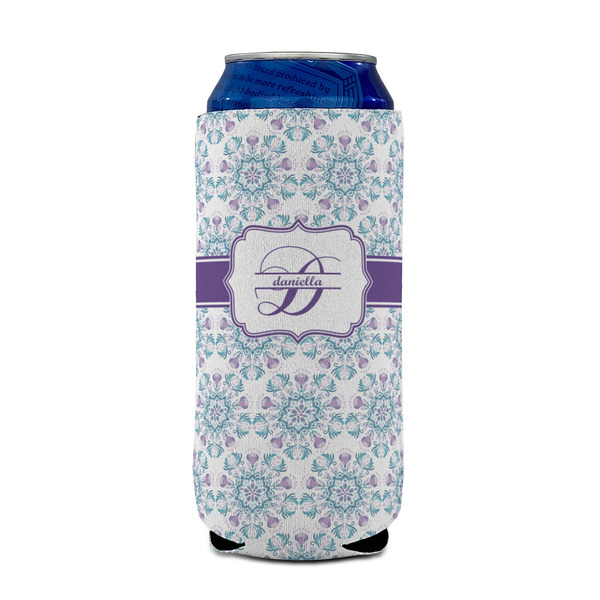 Mandala Floral 16oz Can Sleeve - FRONT (on can)