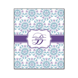 Mandala Floral Wood Print - 20x24 (Personalized)