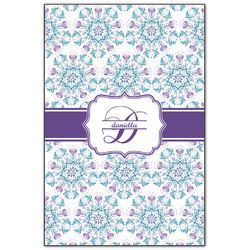 Mandala Floral Wood Print - 20x30 (Personalized)