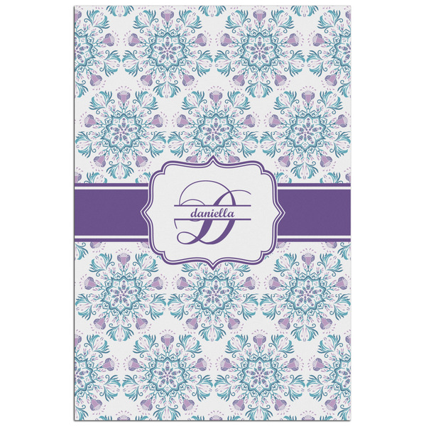 Custom Mandala Floral Poster - Matte - 24x36 (Personalized)