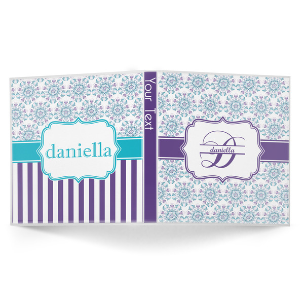 Mandala Floral 3-Ring Binder Approval- 1in