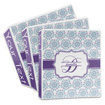 Mandala Floral 3-Ring Binder (Personalized)