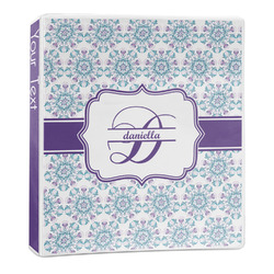 Mandala Floral 3-Ring Binder (Personalized)