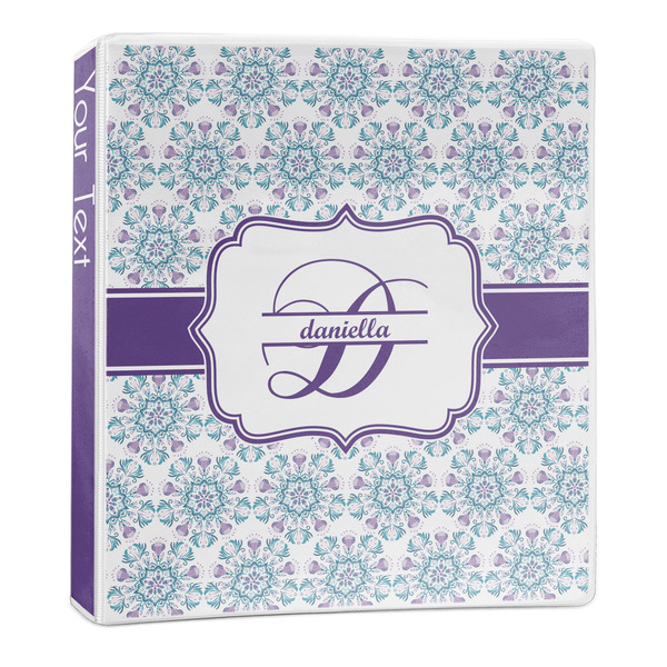 Mandala Floral 3-Ring Binder Main- 1in