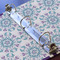 Mandala Floral 3 Ring Binders - Full Wrap - 1" - DETAIL