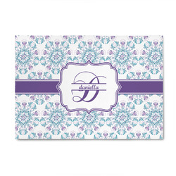 Mandala Floral 4' x 6' Patio Rug (Personalized)