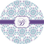 Mandala Floral Multipurpose Round Labels - 5" (Personalized)