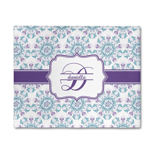 Custom Mandala Floral 8' x 10' Indoor Area Rug (Personalized)