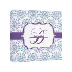 Mandala Floral Canvas Print - 8x8 (Personalized)