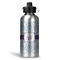Mandala Floral Water Bottle - Aluminum - 20 oz (Personalized)