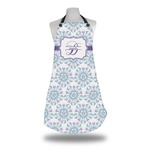 Mandala Floral Apron w/ Name and Initial