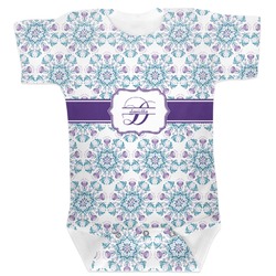 Mandala Floral Baby Bodysuit (Personalized)