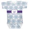 Mandala Floral Baby Bodysuit 3-6 (Personalized)