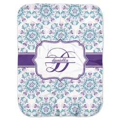 Mandala Floral Baby Swaddling Blanket (Personalized)