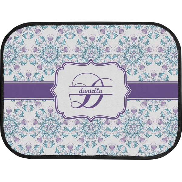 Mandala Floral Back Seat Car Mat