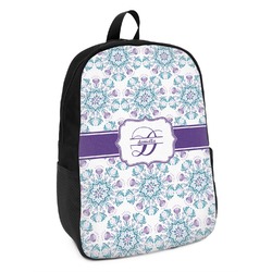 Mandala Floral Kids Backpack (Personalized)
