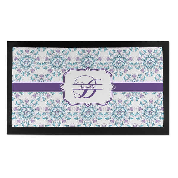 Mandala Floral Bar Mat - Small - FRONT
