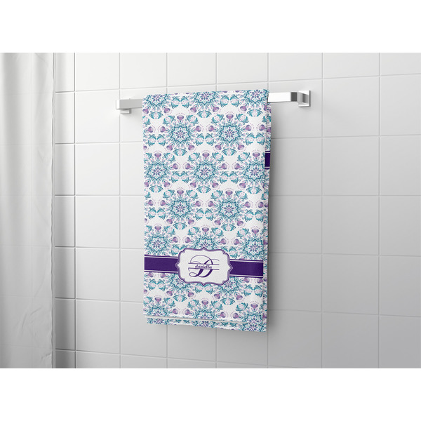 Mandala Floral Bath Towel - LIFESTYLE