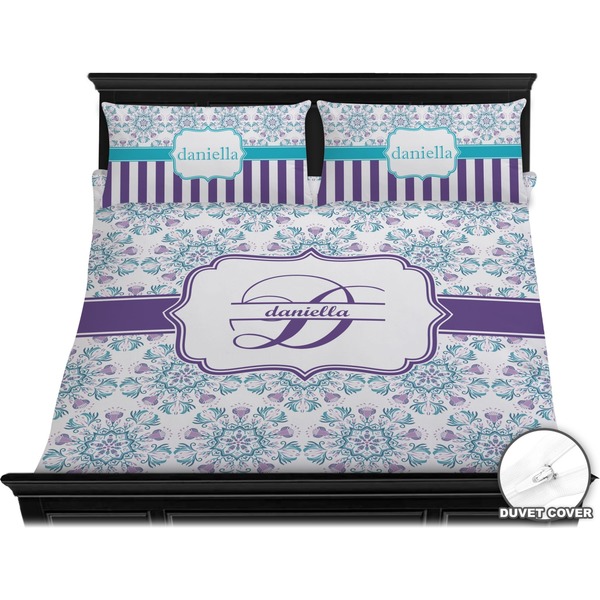 Mandala Floral Bedding Set (King) - Duvet