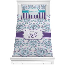 Mandala Floral Comforter Set - Twin (Personalized)