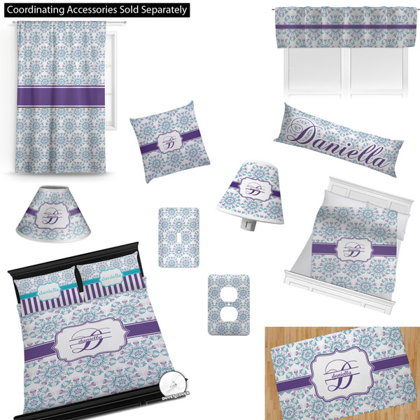 Mandala Floral Bedroom Decor & Accessories2