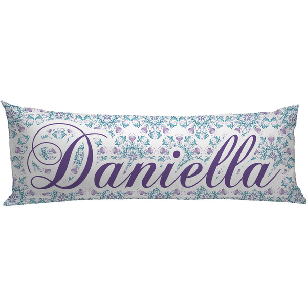 Custom Mandala Floral Body Pillow Case (Personalized)