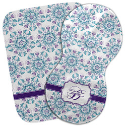 Mandala Floral Burp Cloth (Personalized)