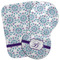 Mandala Floral Burp Cloth (Personalized)