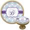 Mandala Floral Cabinet Knob - Gold (Personalized)