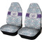 Mandala Floral Car Seat Covers (Set of Two) (Personalized)