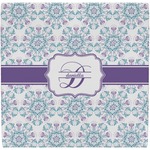 Mandala Floral Ceramic Tile Hot Pad (Personalized)