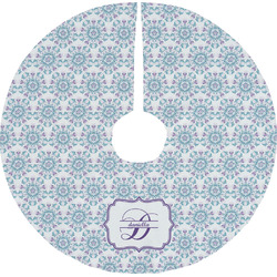 Mandala Floral Tree Skirt (Personalized)