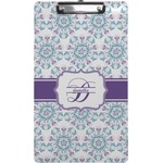 Mandala Floral Clipboard (Legal Size) (Personalized)