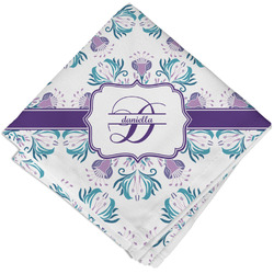 Mandala Floral Cloth Napkin w/ Name and Initial