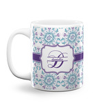 Mandala Floral Coffee Mug (Personalized)
