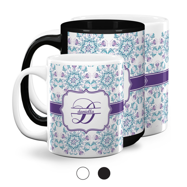 Mandala Floral Coffee Mugs Main