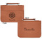 Mandala Floral Cognac Leatherette Bible Covers - Large Double Sided Apvl