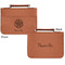 Mandala Floral Cognac Leatherette Bible Covers - Small Double Sided Apvl